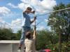 IARU R1 2007: Dizanje antene